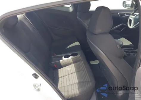 2017 Hyundai Veloster Value Edition из США, поврежденный, VIN KMHTC6AD2HU319876